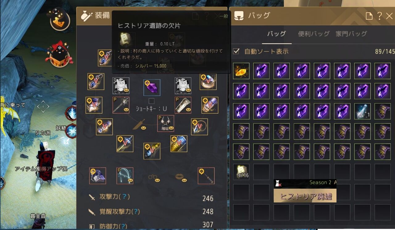 黒い砂漠 新キャラコルセア シーズン のヒストリア狩り にわか乙のblog