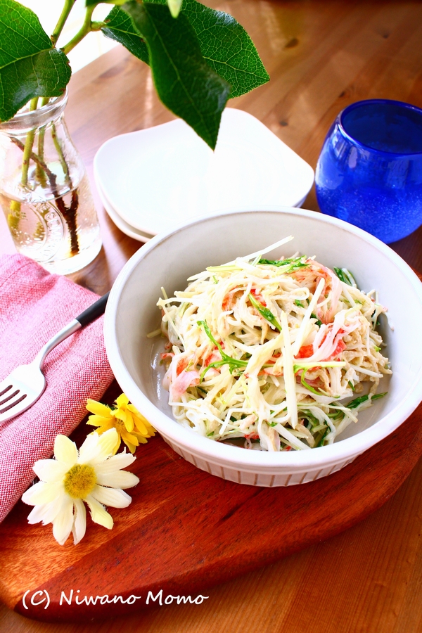 かかえてわしわし食べたくなる かんたん5分のやみつき常備菜 水菜とカニかまのデリ風おかずサラダ しみじみ ごはん かかえてわしわし食べたくなる かんたん5分のやみつき常備菜 水菜とカニかまのデリ風おかずサラダ しみじみ ごはん