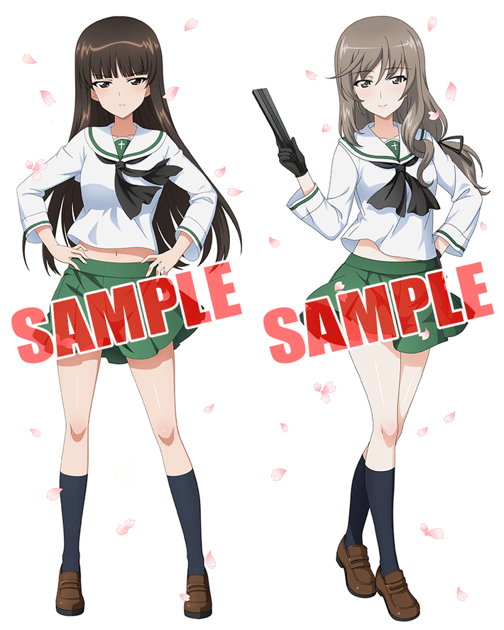 ガルパン西住しほさん、娘の制服を着てエロボディー強調誘惑www
