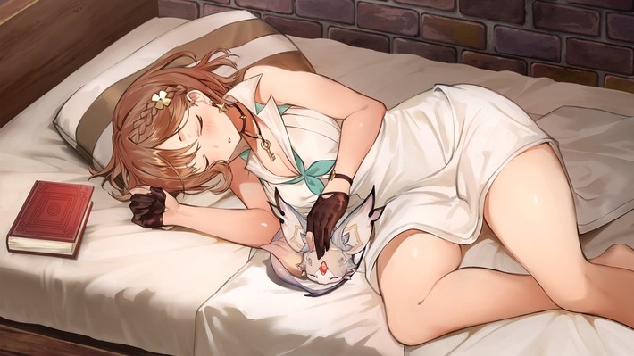 【画像】エチエチ過ぎるライザちゃんの寝姿がこちらwww
