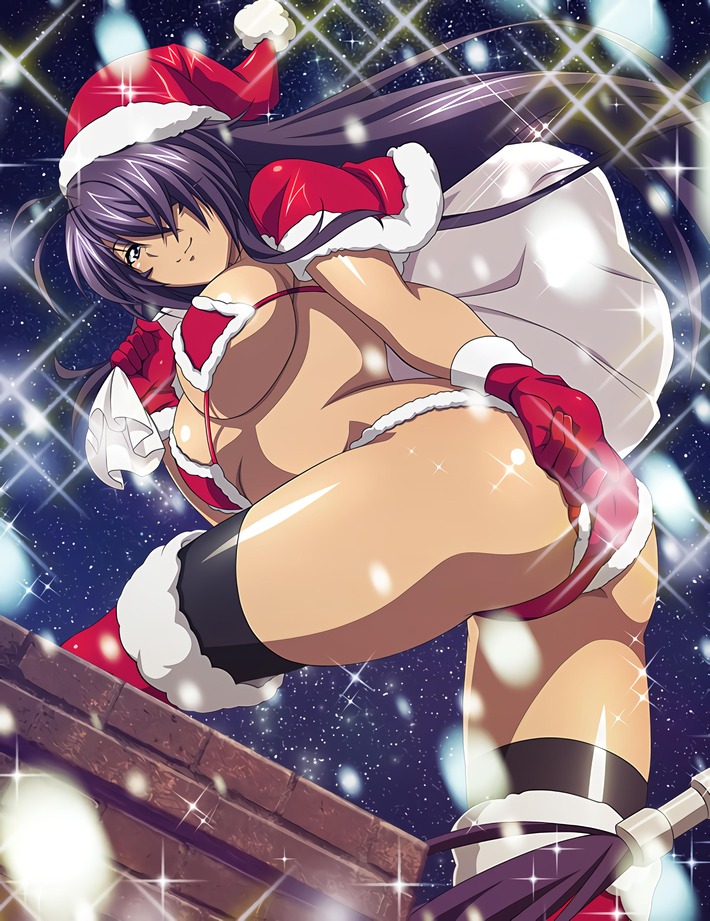 【画像】ドスケベJKがサンタコスした結果ｗｗｗ