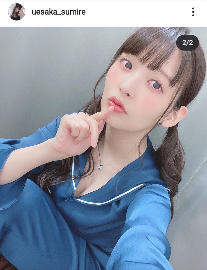 【画像】上坂すみれさん、どんな服でもエロ谷間を見せつけシコられ欲が限界突破ｗｗｗ