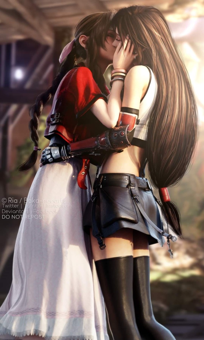 【衝撃画像】FF7ヒロイン論争、ついに決着してしまう・・・