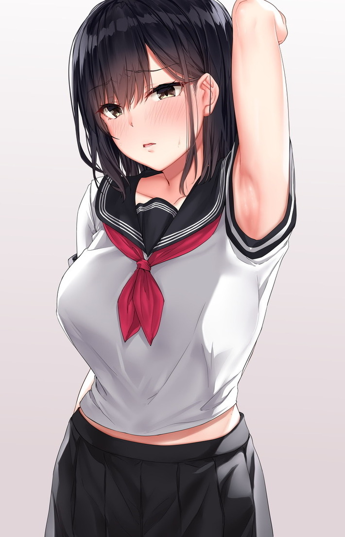 【画像あり】陰キャJK「ワキを見せればいいんですか…?はいどうぞ…」