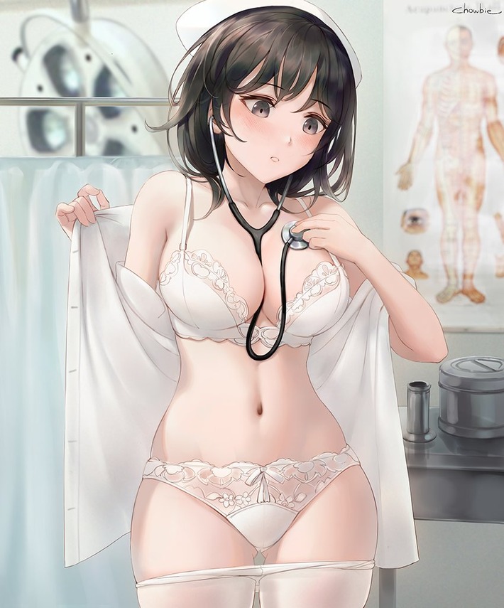 【悲報】看護師さん、どエロい格好でコロナ患者を看護してしまうwww