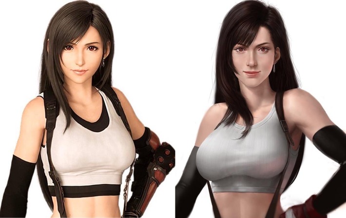 【FF7】日本人が求めるティファと、外人が求めるティファｗｗｗ