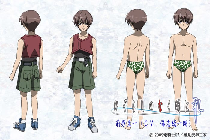 【速報】ひぐらしのなく頃にのキャラさん、ドスケベ水着姿を公開してしまうwww