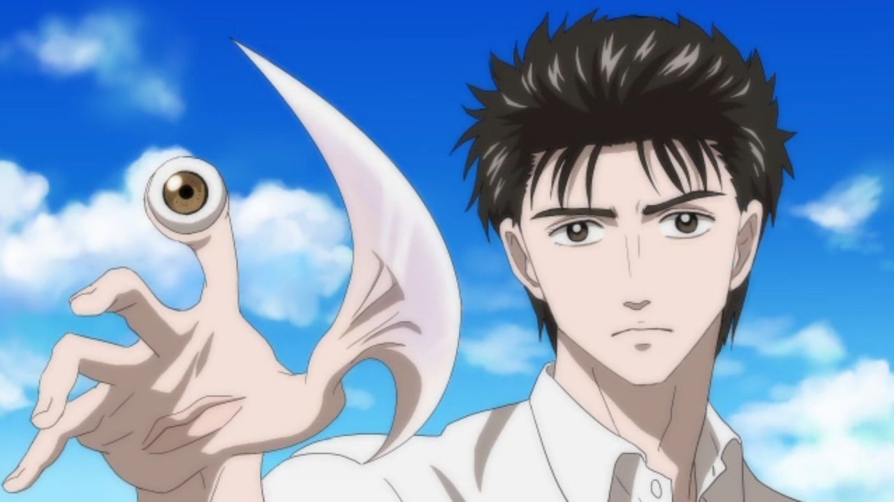 アニメ版の新一と原作版の新一を比較した結果 寄生獣 キャラデザイン 寄生獣速報