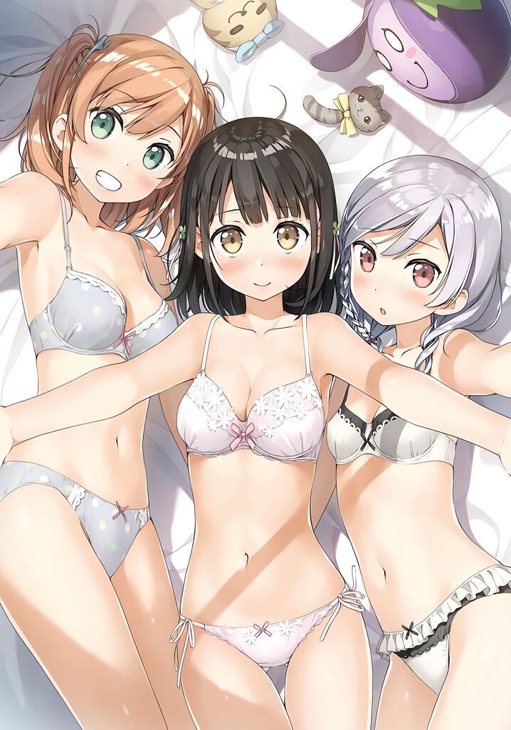 エロ画像 この下着姿のjc三人組の中で一番ムラムラするのはどの子 虹萌えニュース速報