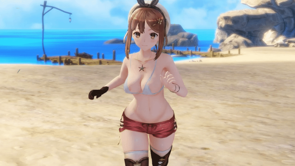 エロ画像 アトリエのライザちゃんって太ももばかりエッチ言われてるけどおっぱいもエッチよな 虹萌えニュース速報