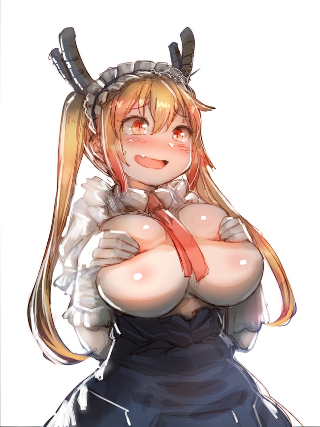 手ブラ　エロ画像 (5)