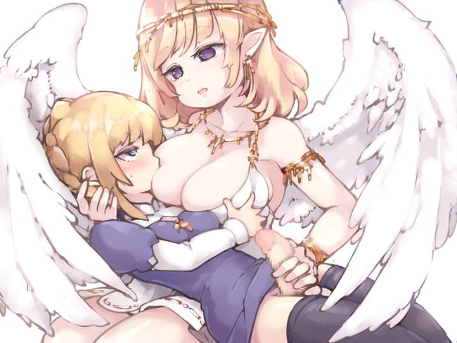 授乳手コキ　エロ画像 (43)