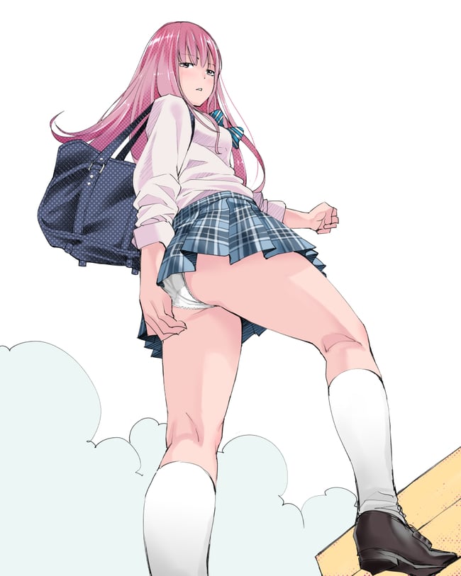 ローアングル　エロ画像 (22)