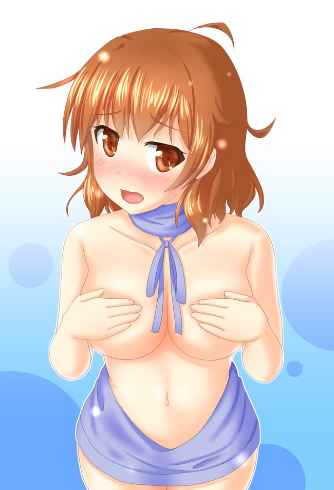 手ブラ　エロ画像 (30)