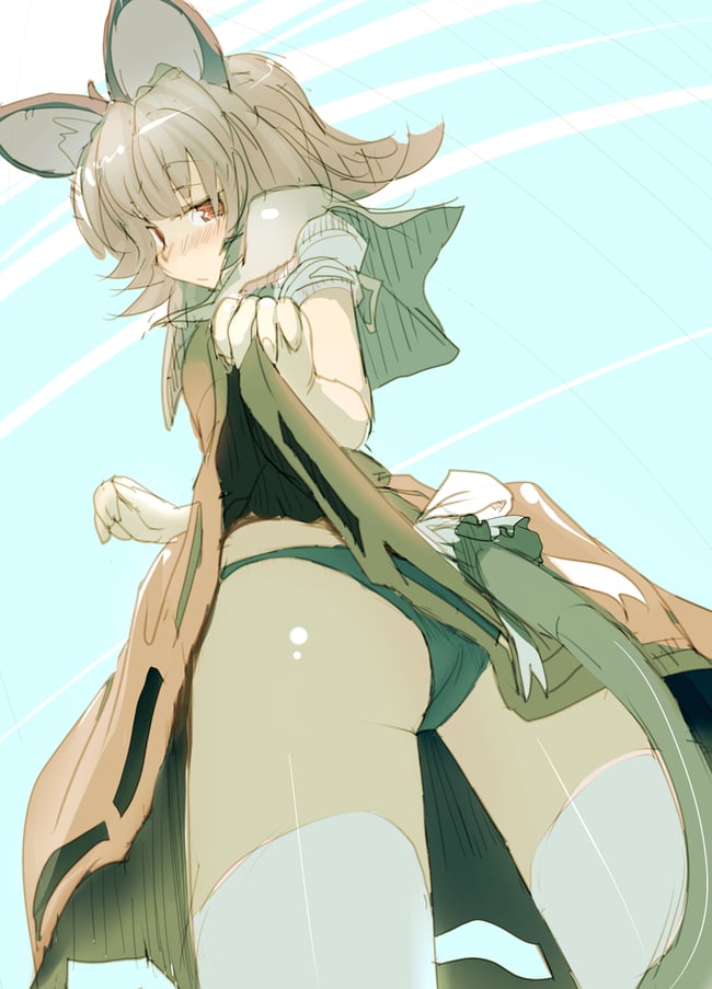 ローアングル　エロ画像 (19)