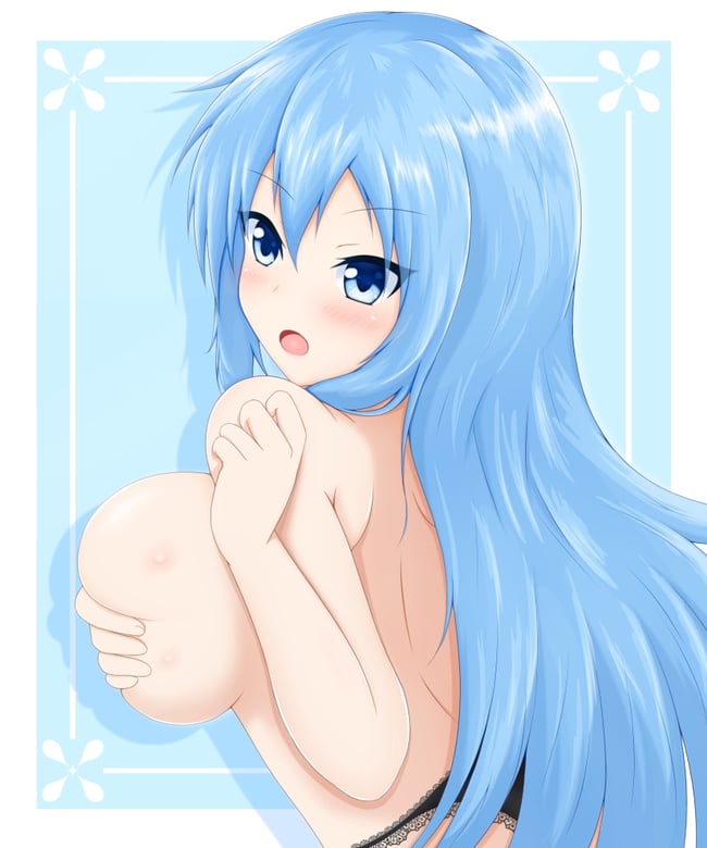 手ブラ　エロ画像 (14)
