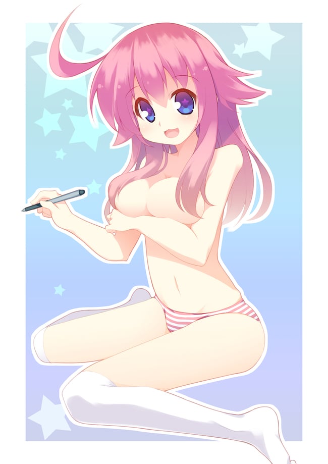 手ブラ　エロ画像 (6)