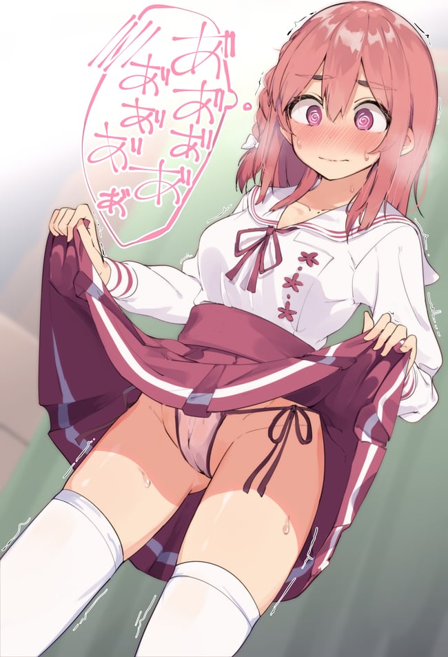 たくし上げ　エロ画像 (11)