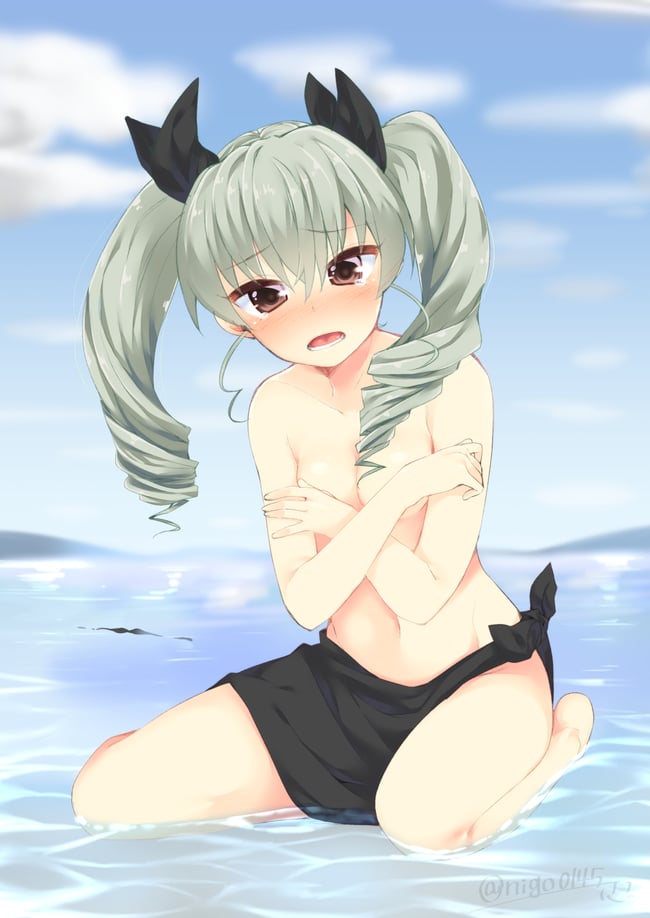 手ブラ　エロ画像 (12)