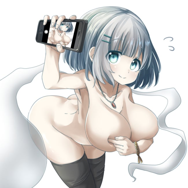 手ブラ　エロ画像 (2)