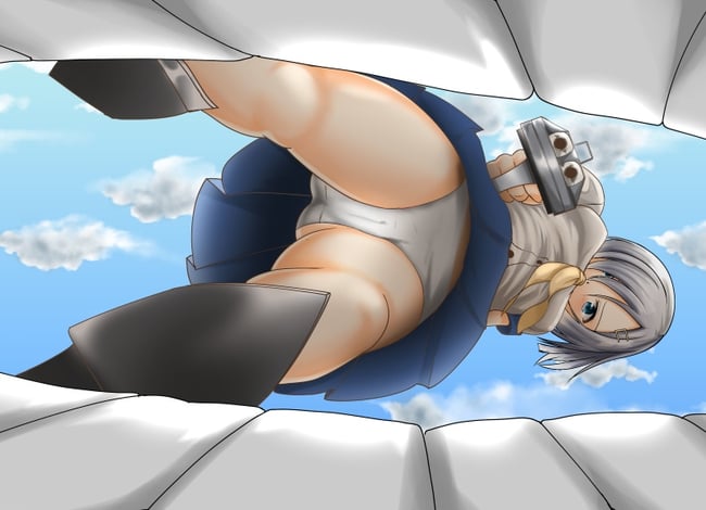 ローアングル　エロ画像 (20)