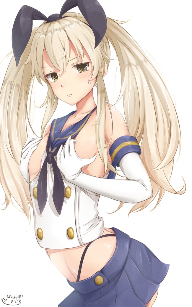 手ブラ　エロ画像 (4)