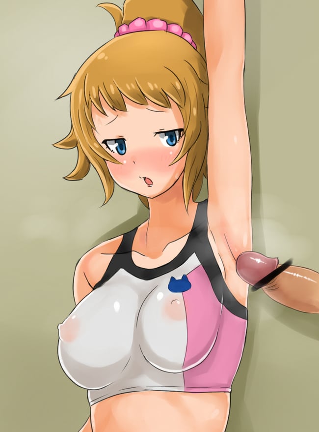 腋　エロ画像 (50)