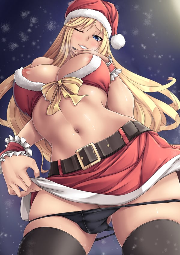 サンタ娘　エロ画像 (9)