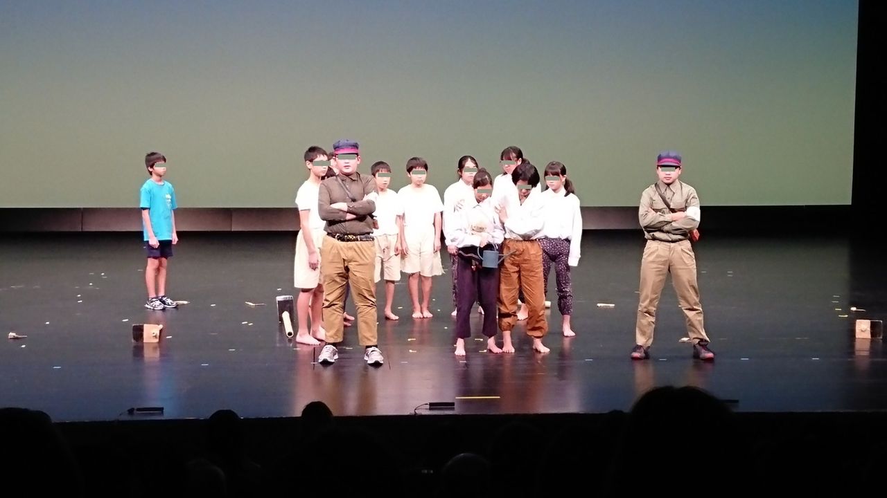 長岡市立希望ヶ丘小学校 総合創作劇 昔 長岡で戦争があったよ 17 長岡青年会議所活動ブログ