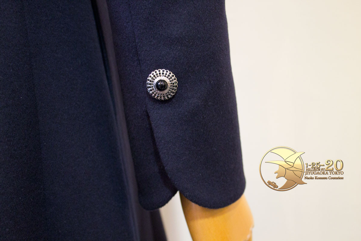 MASHA/N.komatsu バックプリーツコート