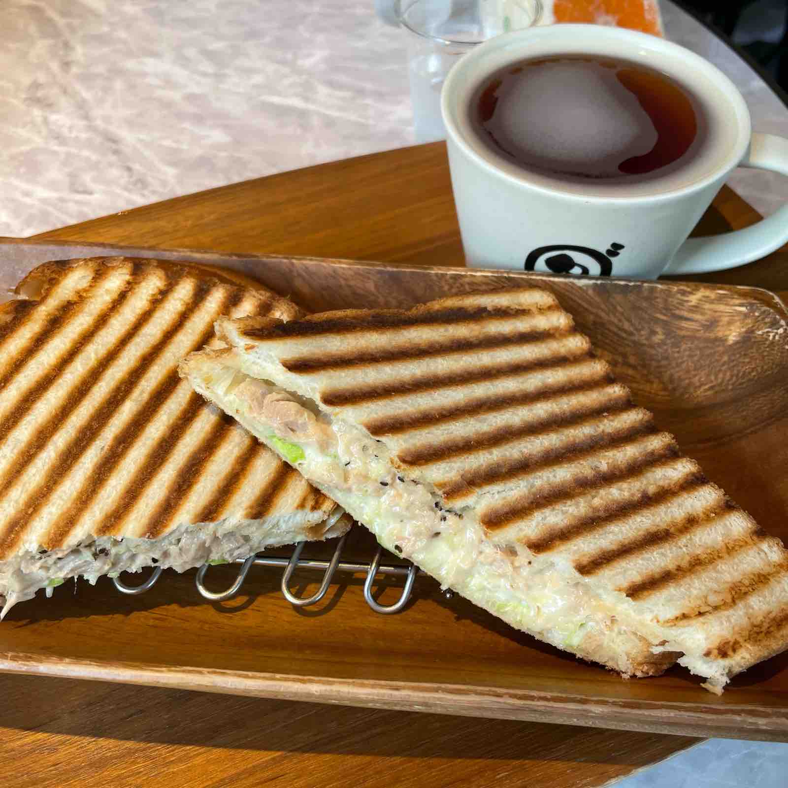おやつ 中目黒 恵比寿のダカフェのフルーツサンド 旅 食 書道を日常に