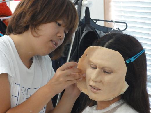 日活芸術学院 ～スタッフBLOG～有名人に変装！ 36期特殊メイクコース 似顔メイク 作品撮影 livedoor Blog（ブログ）