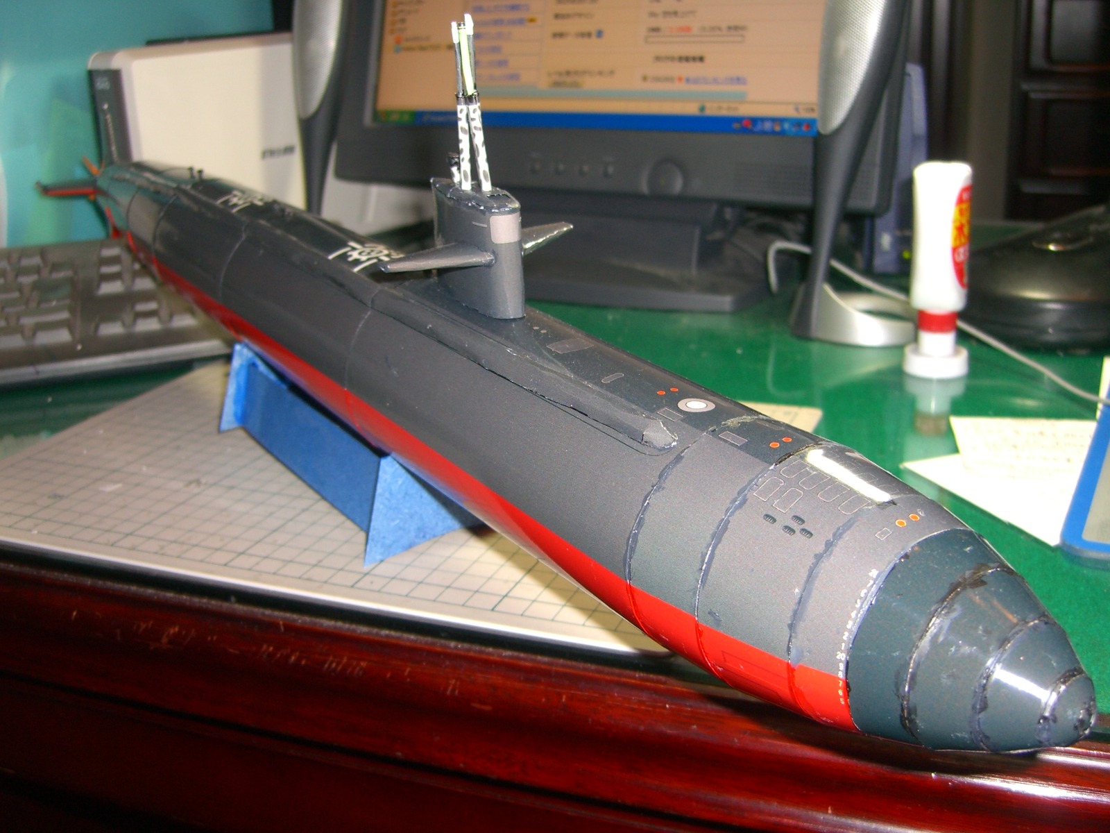米海軍 攻撃型原子力潜水艦 Ssm 6 ロサンゼルス 素人のペーパークラフト製作日記 米海軍 攻撃型原子力潜水艦 Ssm 6 ロサンゼルス 素人のペーパークラフト製作日記