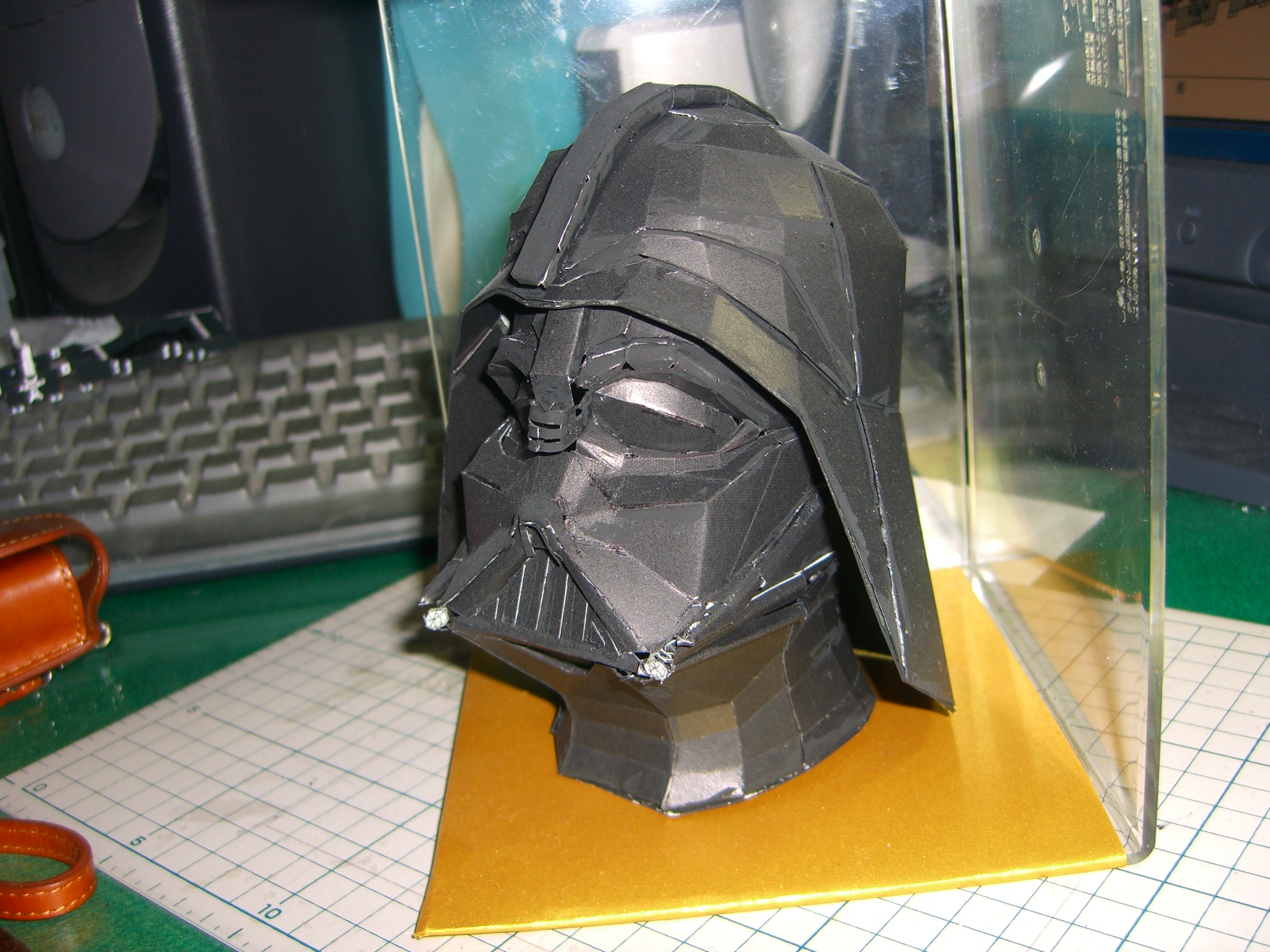 ダースベイダーの頭部 素人のペーパークラフト製作日記