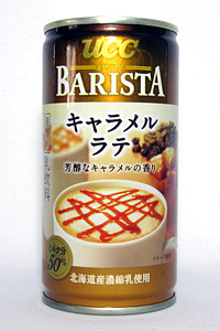 缶コーヒー UCC BARISTA キャラメルラテ