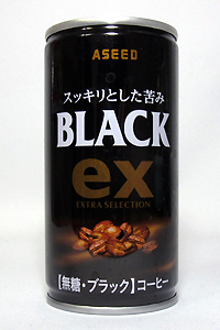 缶コーヒー アシード ex ブラック