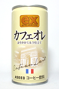 缶コーヒー アシード ex カフェオレ