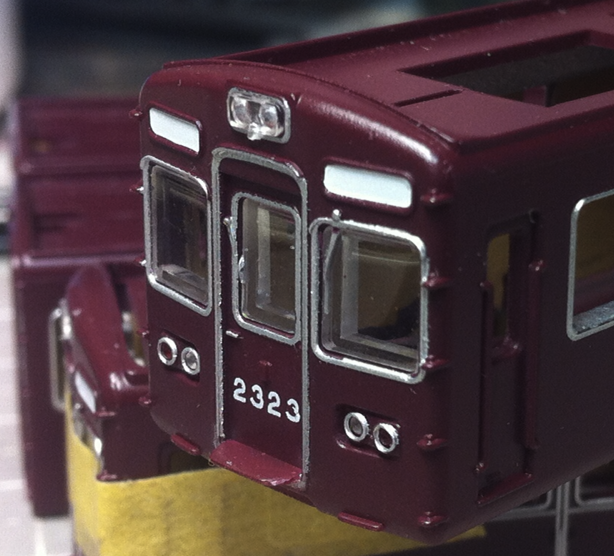 鉄道コレクション 阪急2300系表示幕改造車 その1 プラの箱