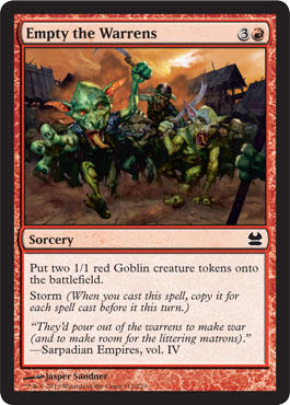 モダマス注目カード 赤 ストーム ゴブリン 手札が溶ける Mtg またぎ ブログ モダマス注目カード 赤 ストーム ゴブリン 手札が溶ける Mtg またぎ ブログ