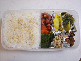 今日の弁当はこれ
