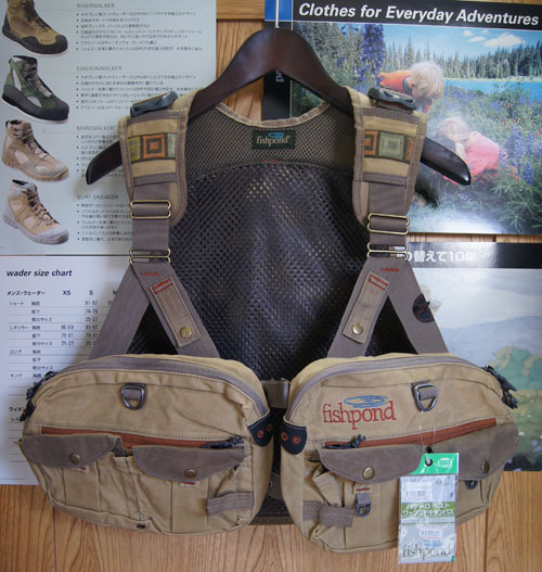 FISHPOND VAQUERO VEST : TRUTTA MAKER FISHPOND VAQUERO VEST : TRUTTA MAKER