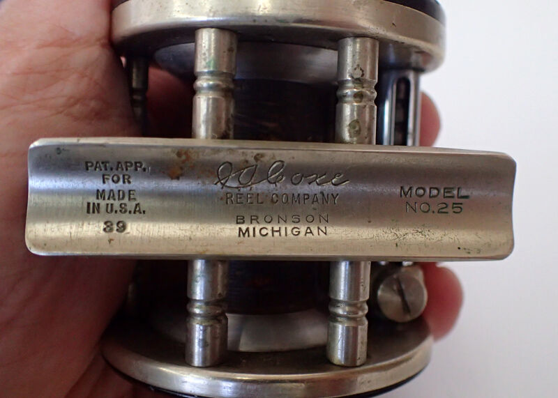 BRONSON J.A COXE Model 25-3 アンティークリール！ BRONSON J.A COXE Model 25-3 アンティークリール！ BRONSON J.A