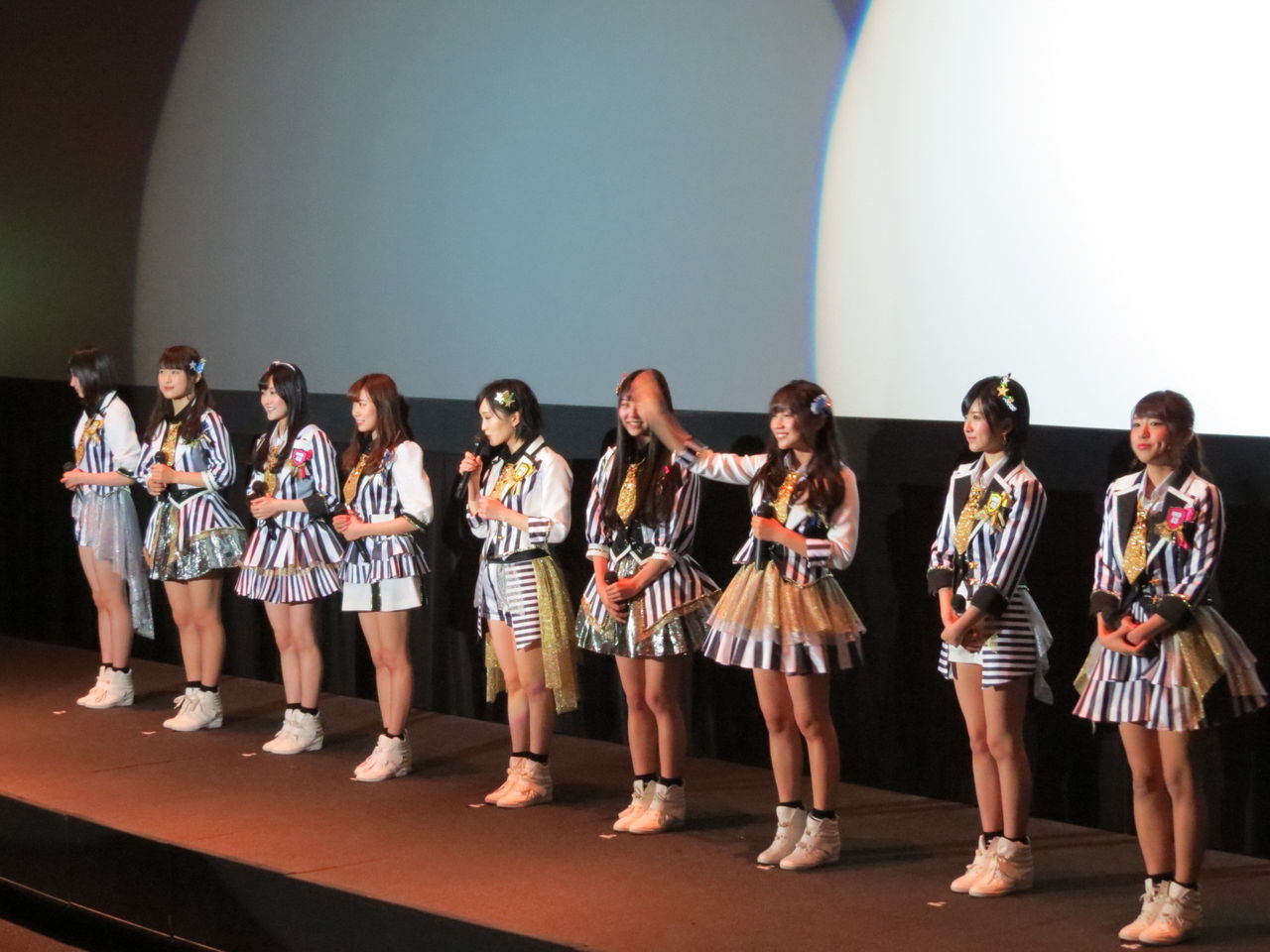 Nmb48 沖田彩華がドキュメンタリー映画の舞台挨拶で初選抜入りを報告 Nmb48まとめったー