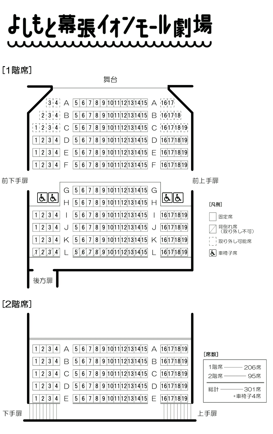 Nmb48チームb が出張公演をすることになった よしもと幕張イオンモール劇場 の座席表など Nmb48まとめスピリッツ Nmb48チームb が出張公演をすることになった よしもと幕張イオンモール劇場 の座席表など Nmb48まとめスピリッツ