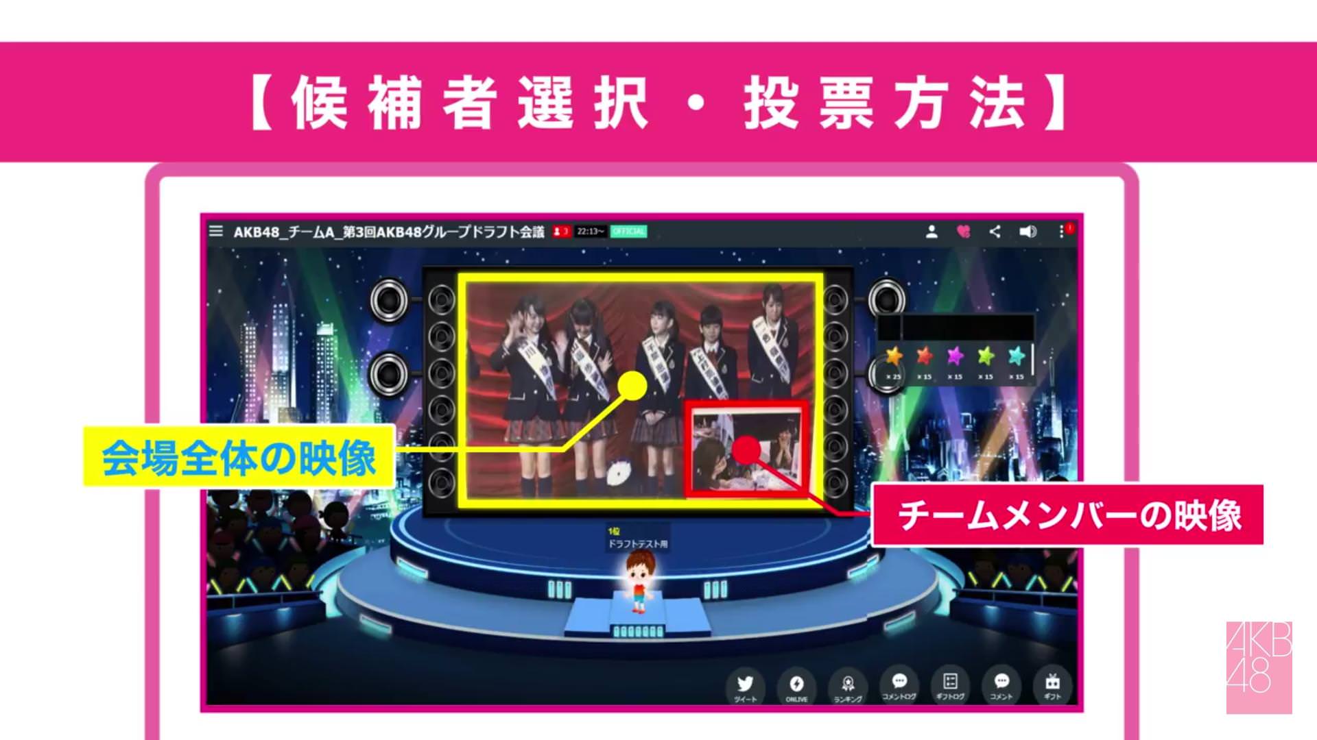 Nmb48 ドラフト3期候補生がsrで志望チームを発表 投票方法 候補者一覧まとめ Nmb48まとめスピリッツ