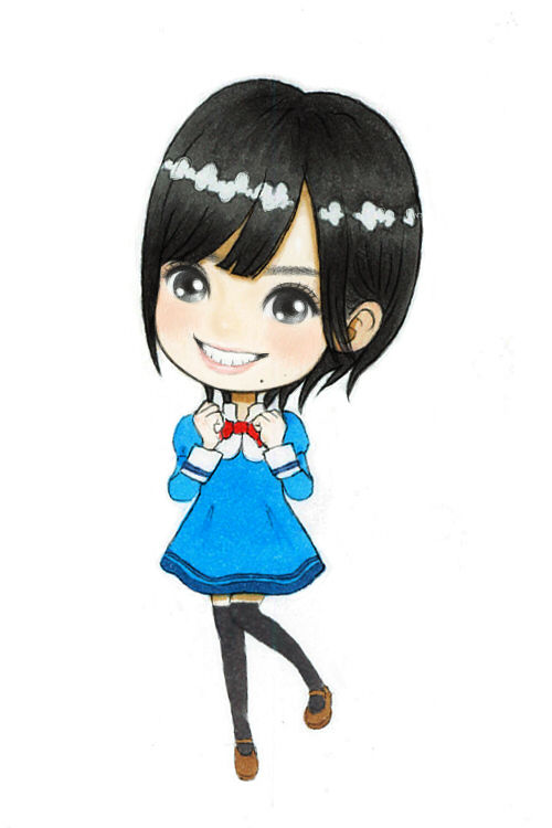さや姉ヲタの書いたイラストがげいにん 2に使われる Nmb48まとめスピリッツ