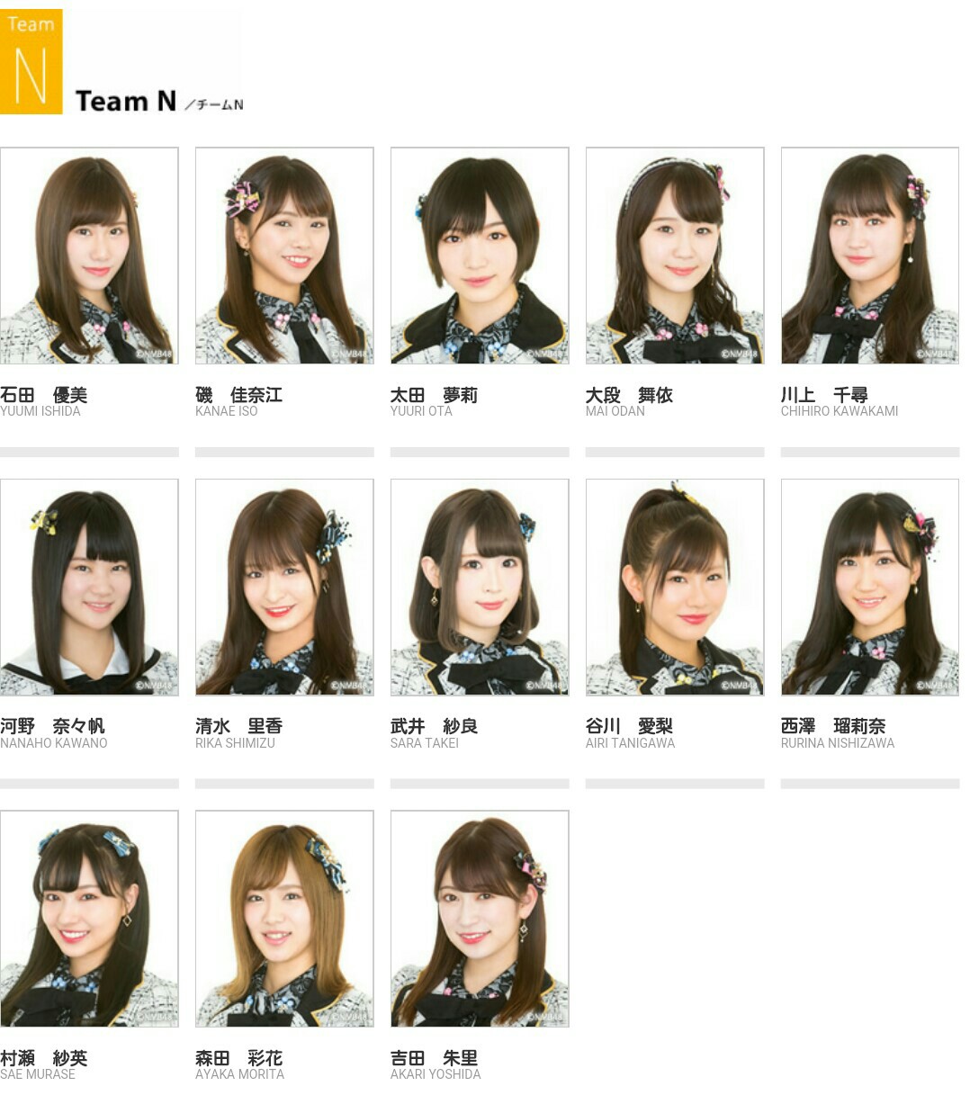 Nmb48 公式サイトのメンバー一覧が更新されてる Nmb48まとめスピリッツ Nmb48 公式サイトのメンバー一覧が更新されてる Nmb48まとめスピリッツ
