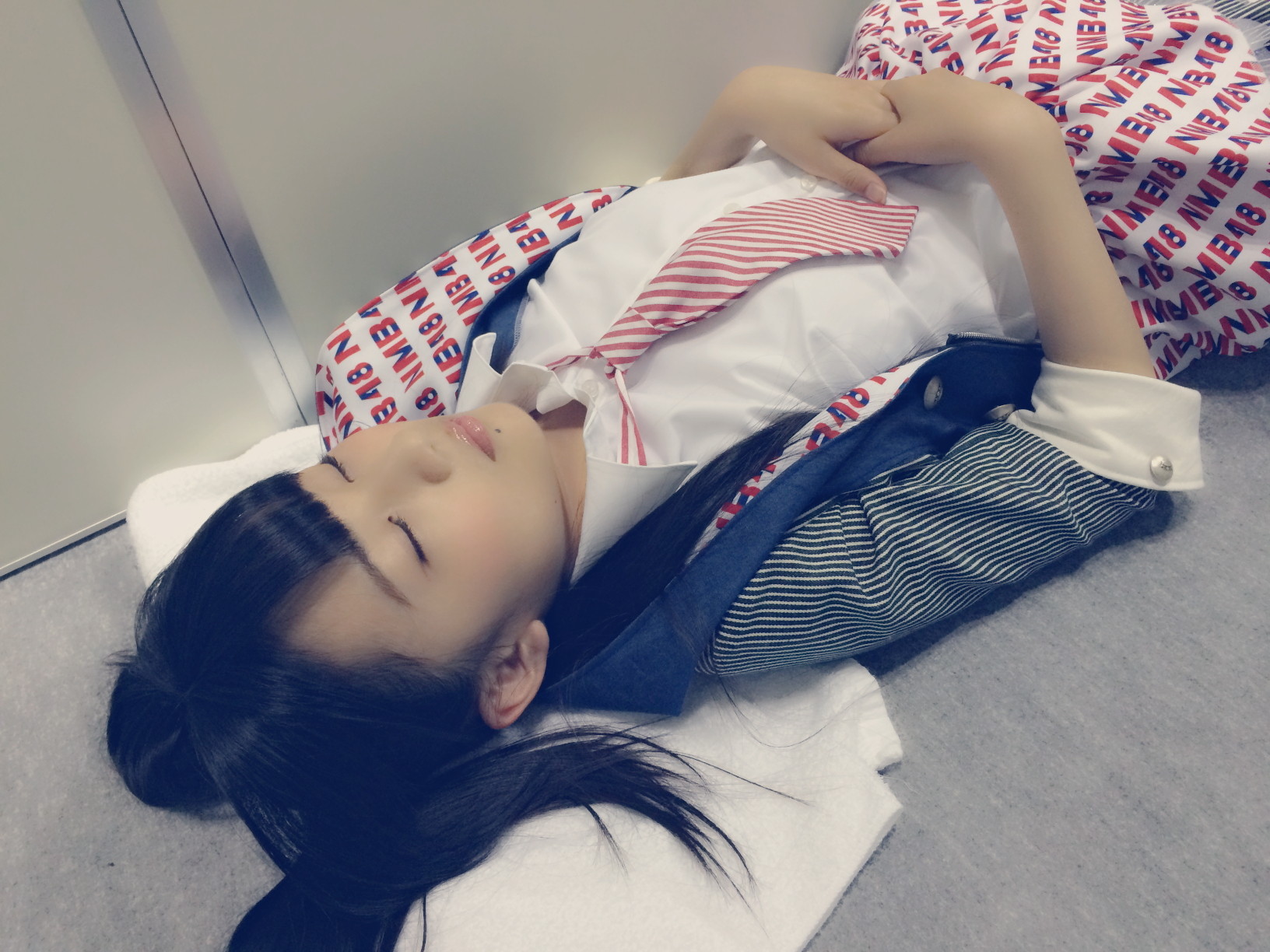 Nmb48 久代梨奈の寝顔天使すぎ問題 Nmb48まとめスピリッツ