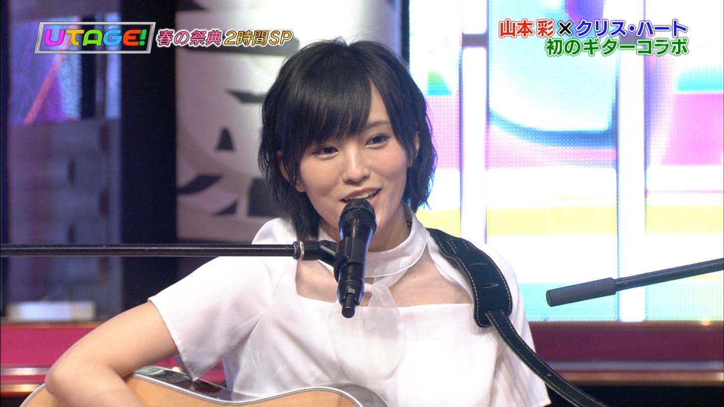 Nmb48山本彩 クリスハートがギターコラボ 夢の中へ を披露 Utage春の祭典 Nmb48まとめスピリッツ