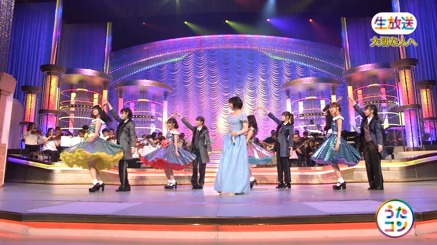 Nmb48 吉田朱里出演 うたコン まとめ センチメンタルトレインを披露 男装でバックダンサー Nmb48まとめスピリッツ